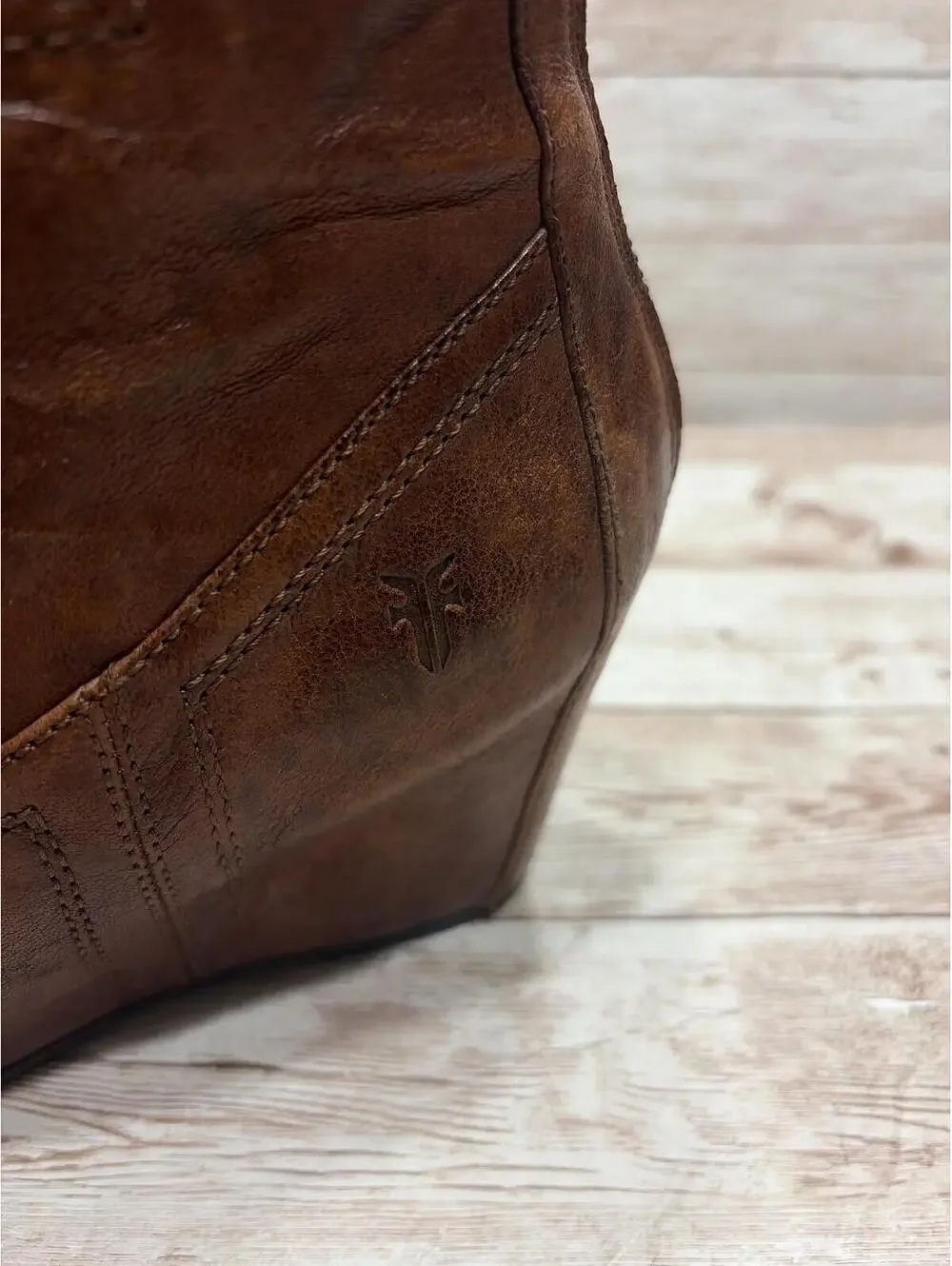 Frye Carson Wedge Bootie